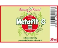 Metafit C II (cukrovka) - bylinné kapky (tinktura) 50 ml