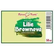 Lilie Brownova (TCM) - Pavlovy bylinné kapky (tinktura) 50 ml