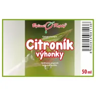 Citroník výhonky - Bylinné kapky - gemmoterapie (tinktura z pupenů a mladých výhonků) 50 ml
