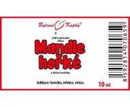 Mandle hořké - 100 % přírodní silice - esenciální (éterický) olej 10 ml