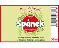 Spánek - bylinné kapky (tinktura) 50 ml