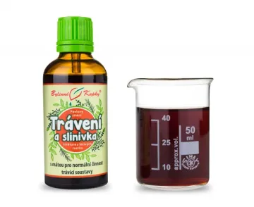 Trávicí cesty (Trávení a slinivka) - bylinné kapky (tinktura) 50 ml