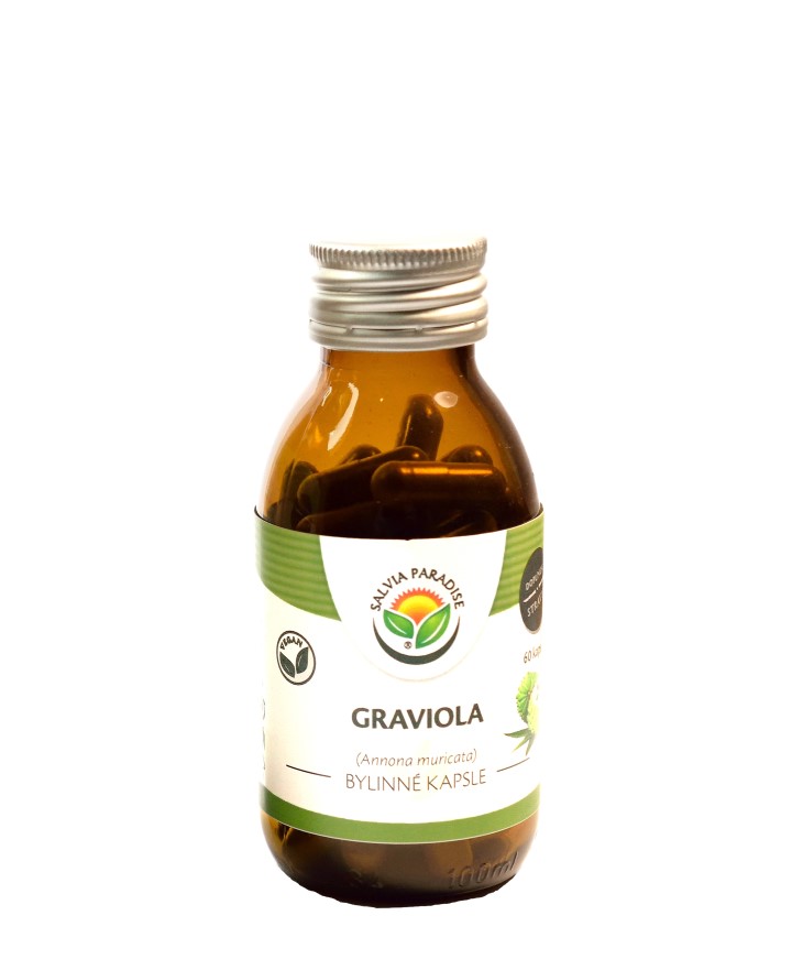 Graviola - Annona muricata kapsle 60 ks Graviola - Annona muricata kapsle 60 ks