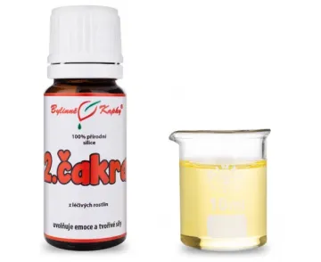 2.čakra - 100 % přírodní silice - směs esenciálních (éterických) olejů 10 ml