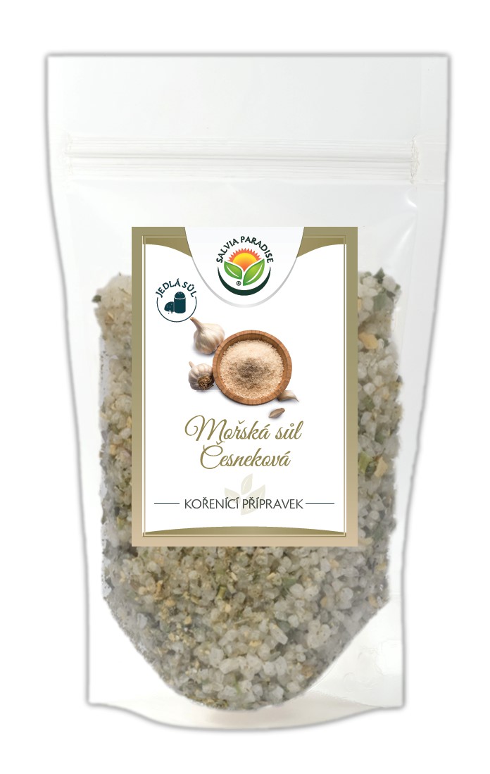 Sůl mořská česneková 200 g Sůl mořská česneková 200 g