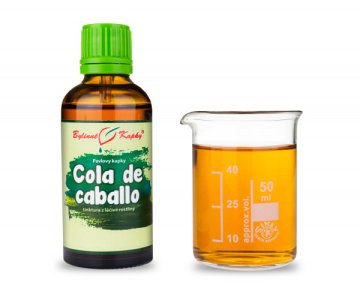 Cola de caballo - bylinné kapky (tinktura)…