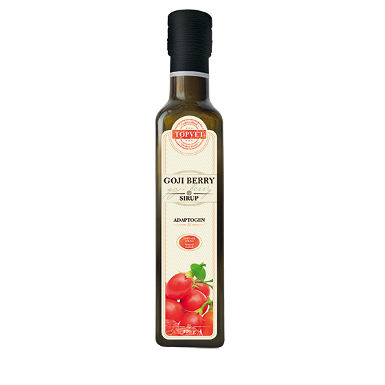 Goji berry sirup - farmářský 320 g Goji berry sirup - farmářský 320 g