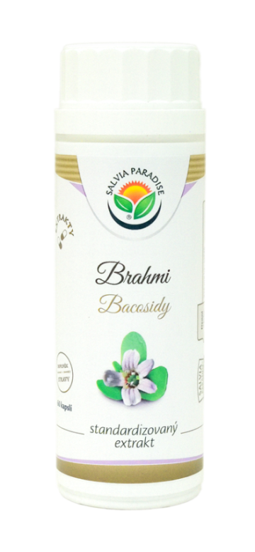 Brahmi - Bacopa monnieri standardizovaný extrakt kapsle 60 ks