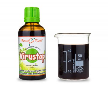 V-stop (Virustop) - Bylinné kapky (tinktura) 50 ml