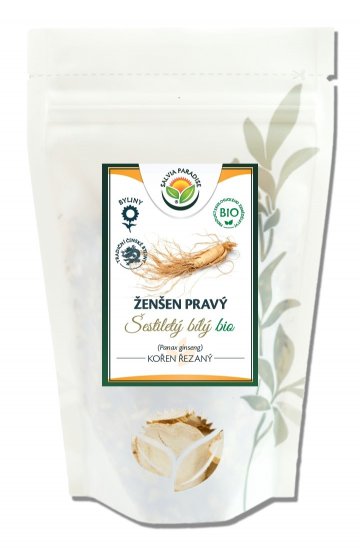 Ženšen pravý bílý 6letý krájený BIO 50 g Ženšen pravý bílý 6letý krájený BIO 50 g