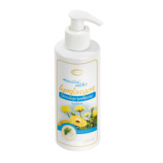 Lymforegen - masážní mléko 200 ml Lymforegen - masážní mléko 200 ml