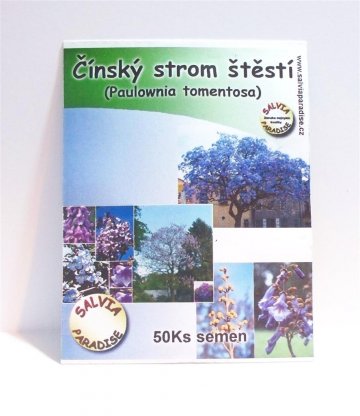 Čínský strom štěstí Paulownia semena 50 Ks Čínský strom štěstí Paulownia semena 50 Ks