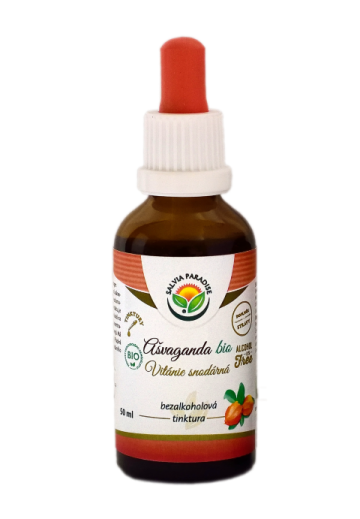 Ašvaganda - Vitánie AF tinktura BIO 50 ml Ašvaganda - Vitánie AF tinktura BIO 50 ml