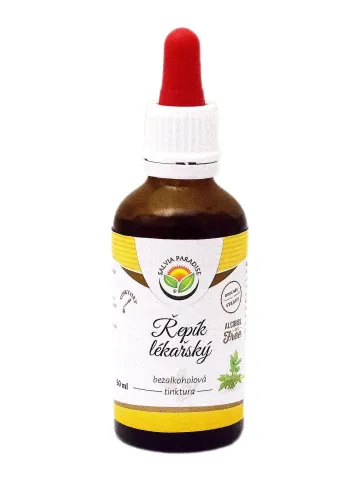 Řepík lékařský bylinné kapky (tinktura) bez alkoholu 50 ml