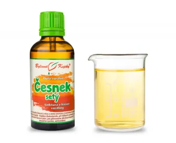 Česnek setý - kapky Duše rostlin (tinktura z česneku) 50 ml