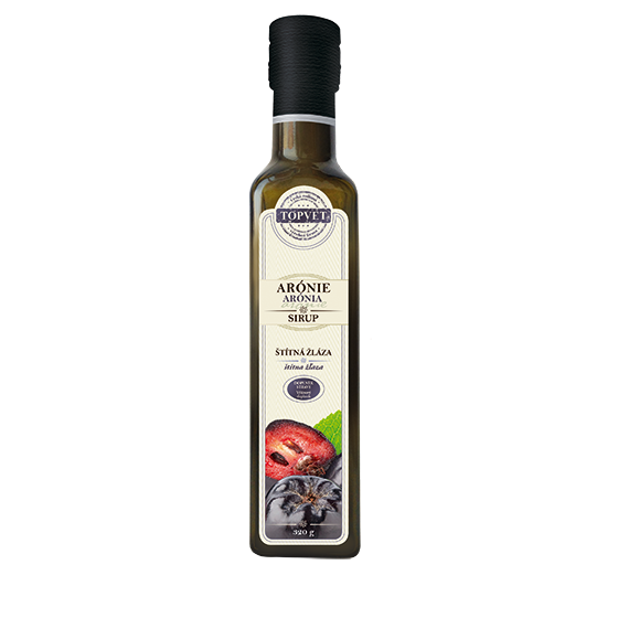 Arónie sirup - farmářský 320 g Arónie sirup - farmářský 320 g