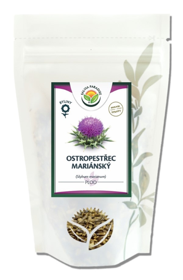Ostropestřec mariánský - plod celý 400 g Ostropestřec mariánský - plod celý 400 g