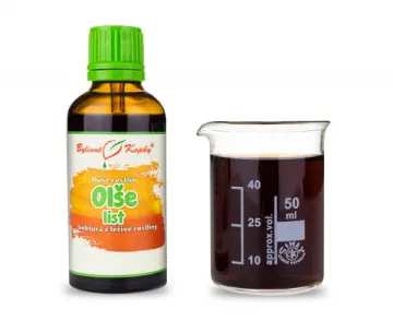 Olše list - kapky Duše rostlin (tinktura) 50 ml