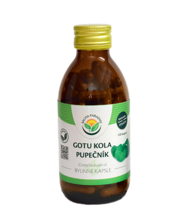 Gotu kola - pupečník kapsle 120 ks 