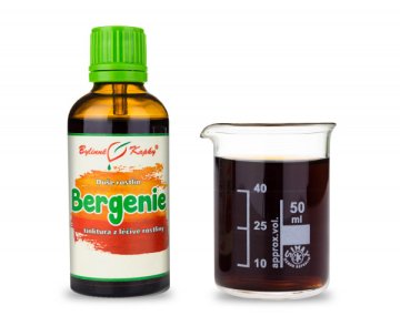 Bergenie - kapky Duše rostlin (tinktura)  50 ml