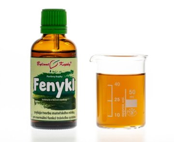 Fenykl - bylinné kapky (tinktura) 50 ml