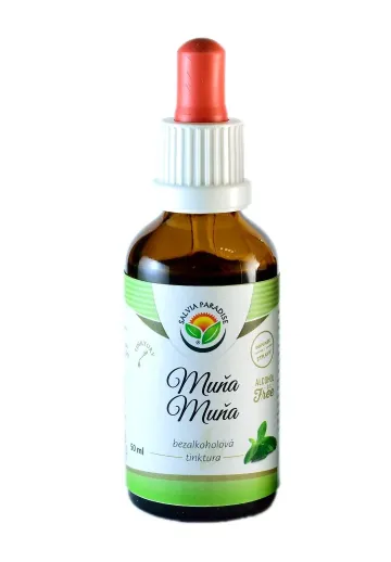 Muňa Muňa bylinné kapky (tinktura) bez alkoholu 50 ml