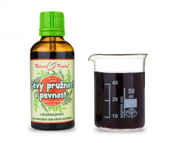 Cévy pružnost a pevnost - bylinné kapky (tinktura) 50 ml