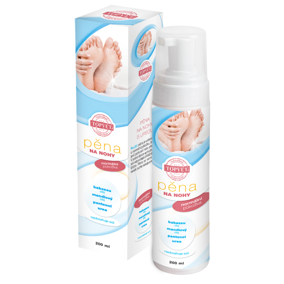 Pěna na nohy – normální pokožka 200 ml Pěna na nohy – normální pokožka 200 ml