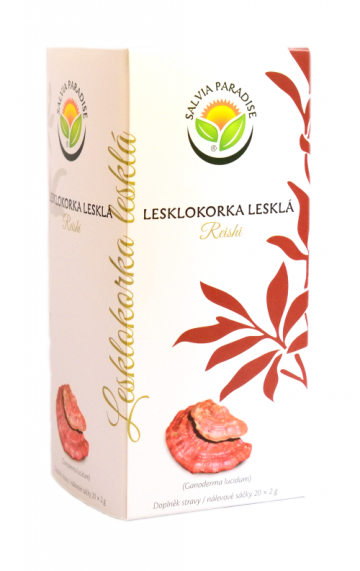 Lesklokorka lesklá - reishi nálevové sáčky 20 x 2 g Lesklokorka lesklá - reishi nálevové sáčky 20 x 2 g