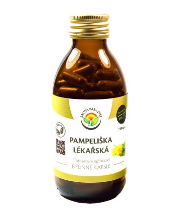 Pampeliška lékařská kapsle 120 ks Pampeliška lékařská kapsle 120 ks