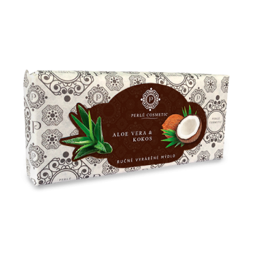 Aloe vera a kokos - mýdlo 115 g Aloe vera a kokos - mýdlo 115 g