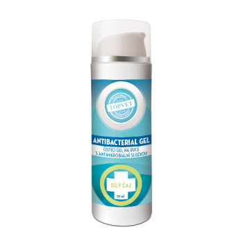 Antibakteriální gel na ruce - Bilý čaj 50 ml Antibakteriální gel na ruce - Bilý čaj 50 ml