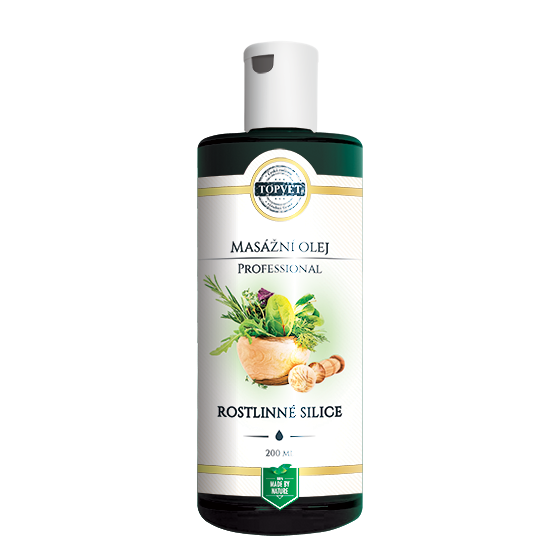 Rostlinné silice masážní olej 200 ml Rostlinné silice masážní olej 200 ml