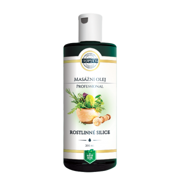 Rostlinné silice masážní olej 200 ml Rostlinné silice masážní olej 200 ml