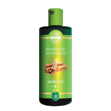 BIO Skořicový masážní olej 200 ml BIO Skořicový masážní olej 200 ml