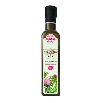 Ostropestřecový steviplus sirup - farmářský 250 ml Ostropestřecový steviplus sirup - farmářský 250 ml