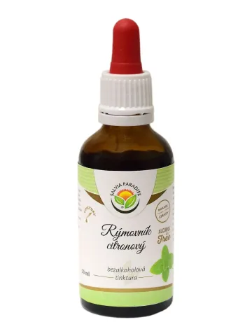 Rýmovník citronový bylinné kapky (tinktura) bez alkoholu 50 ml