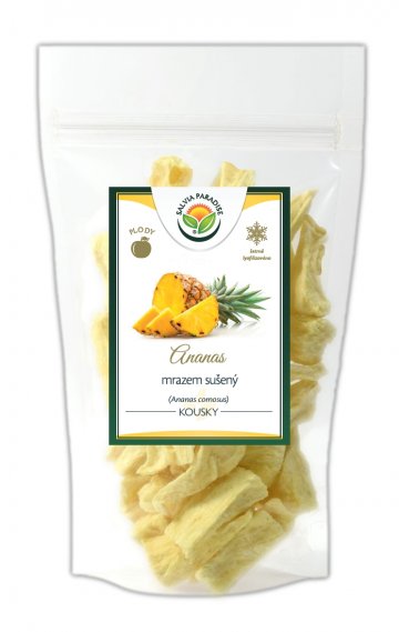 Ananas kousky sušené mrazem - lyofilizované 200 g 