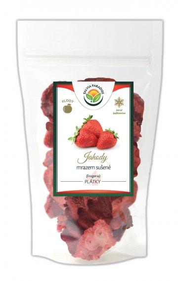 Jahody plátky sušené mrazem - lyofilizované 120 g Jahody plátky sušené mrazem - lyofilizované 120 g