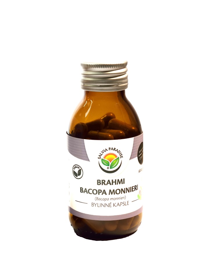 Brahmi - Bacopa monnieri kapsle 60 ks Brahmi - Bacopa monnieri kapsle 60 ks