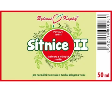 Oční sítnice II - bylinné kapky (tinktura) 50 ml