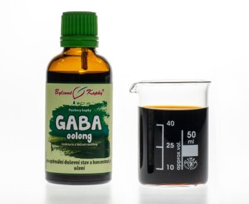 GABA oolong - bylinné kapky (tinktura) 50 ml