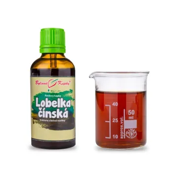 Lobelka čínská (TCM)  - tinktura 50 ml | Pavlovy bylinné kapky, %p %c