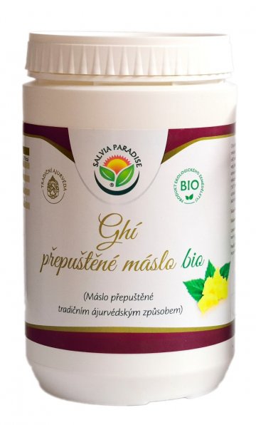 Ghí - přepuštěné máslo BIO 1000 ml 