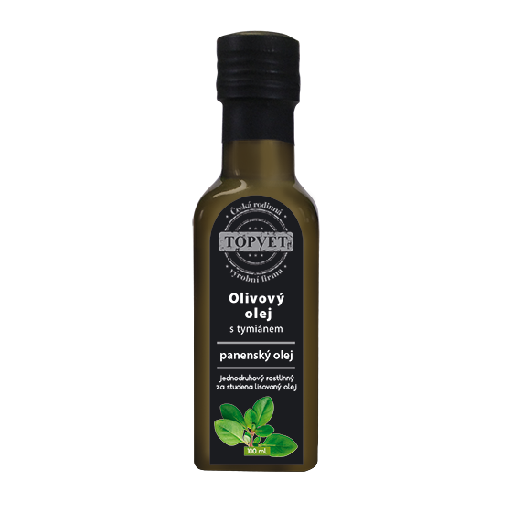 Olivovy olej s tymiánem 100 ml Olivovy olej s tymiánem 100 ml