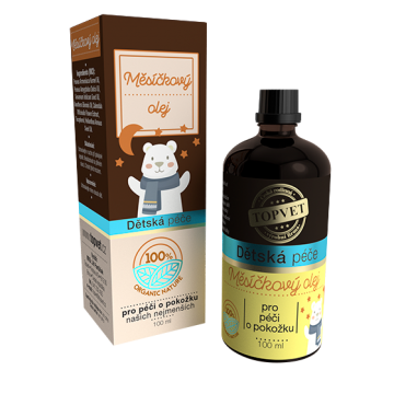 Dětská péče - Měsíčkový olej 100 ml Dětská péče - Měsíčkový olej 100 ml