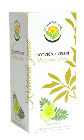 Kotvičník zemní - Tribulus nálevové sáčky 20 x 2 g 10 ks Kotvičník zemní - Tribulus nálevové sáčky 20 x 2 g 10 ks