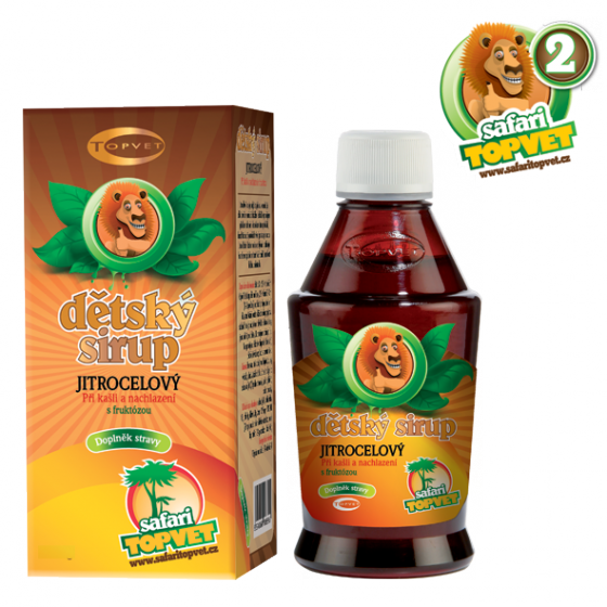 Jitrocelový dětský sirup s fruktozou 300 g Jitrocelový dětský sirup s fruktozou 300 g