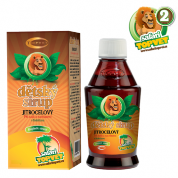 Jitrocelový dětský sirup s fruktozou 300 g Jitrocelový dětský sirup s fruktozou 300 g