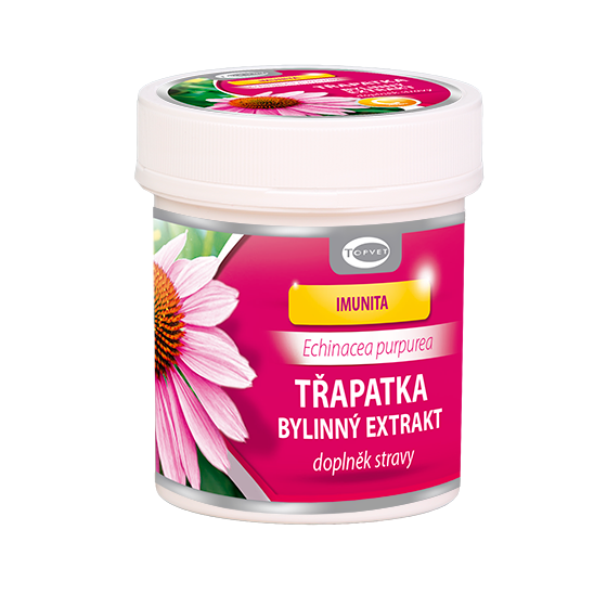 Třapatka bylinný extrakt - Echinacea - kapsle 60 ks Třapatka bylinný extrakt - Echinacea - kapsle 60 ks